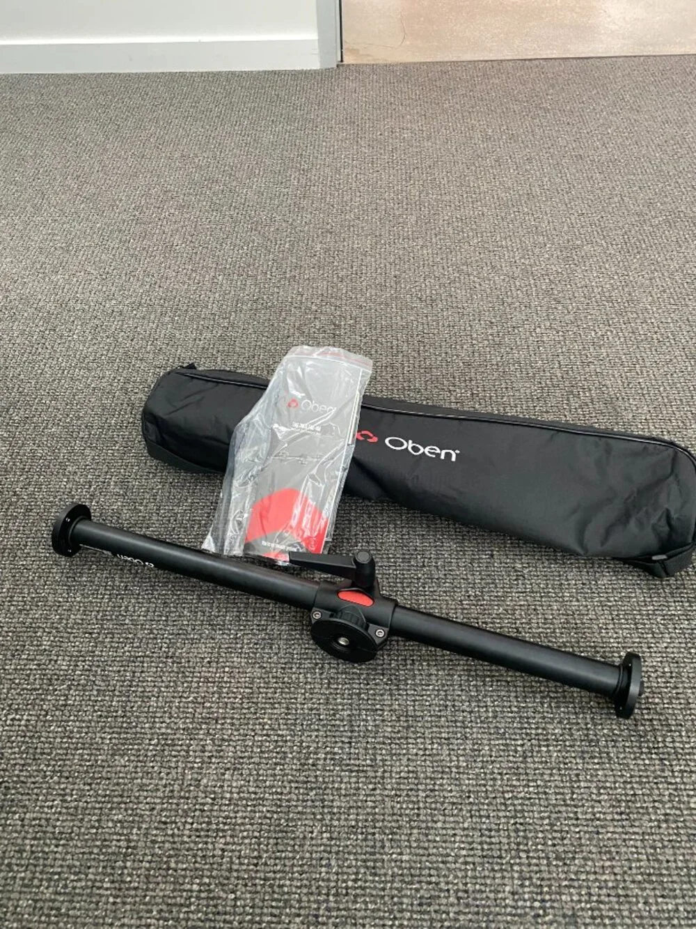 Perfect Condition Oben TAB-2M Two-Mount Tripod Accessory Bar 23